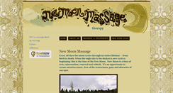 Desktop Screenshot of newmoonmassagetherapy.com